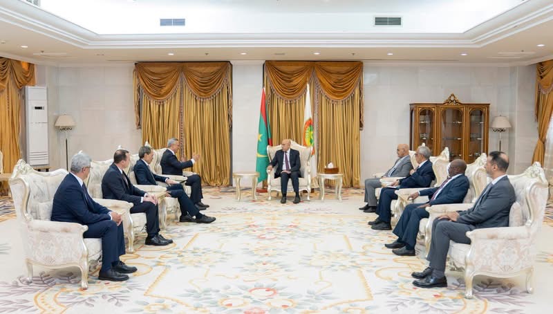 الرئيس غزواني يستقبل وفدا مغربيا لبحث تعزيز التعاون الثنائي