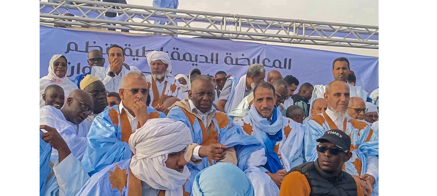 أحزاب سياسية معارضة تنظم مهرجانا شعبيا في نواذيبو