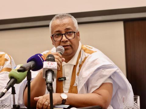 انتخاب محمد الأمين أعمر نقيبا لهيئة المحامين الموريتانيين