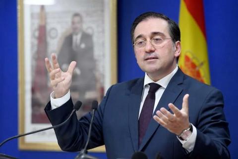 خوسيه مانويل ألباريس، وزير الشؤون الخارجية والتعاون الأوروبي